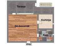 Jednoiposoban stan, Sremska Kamenica, Tatarsko Brdo, prodaja, 37m2, 61800e, id928946